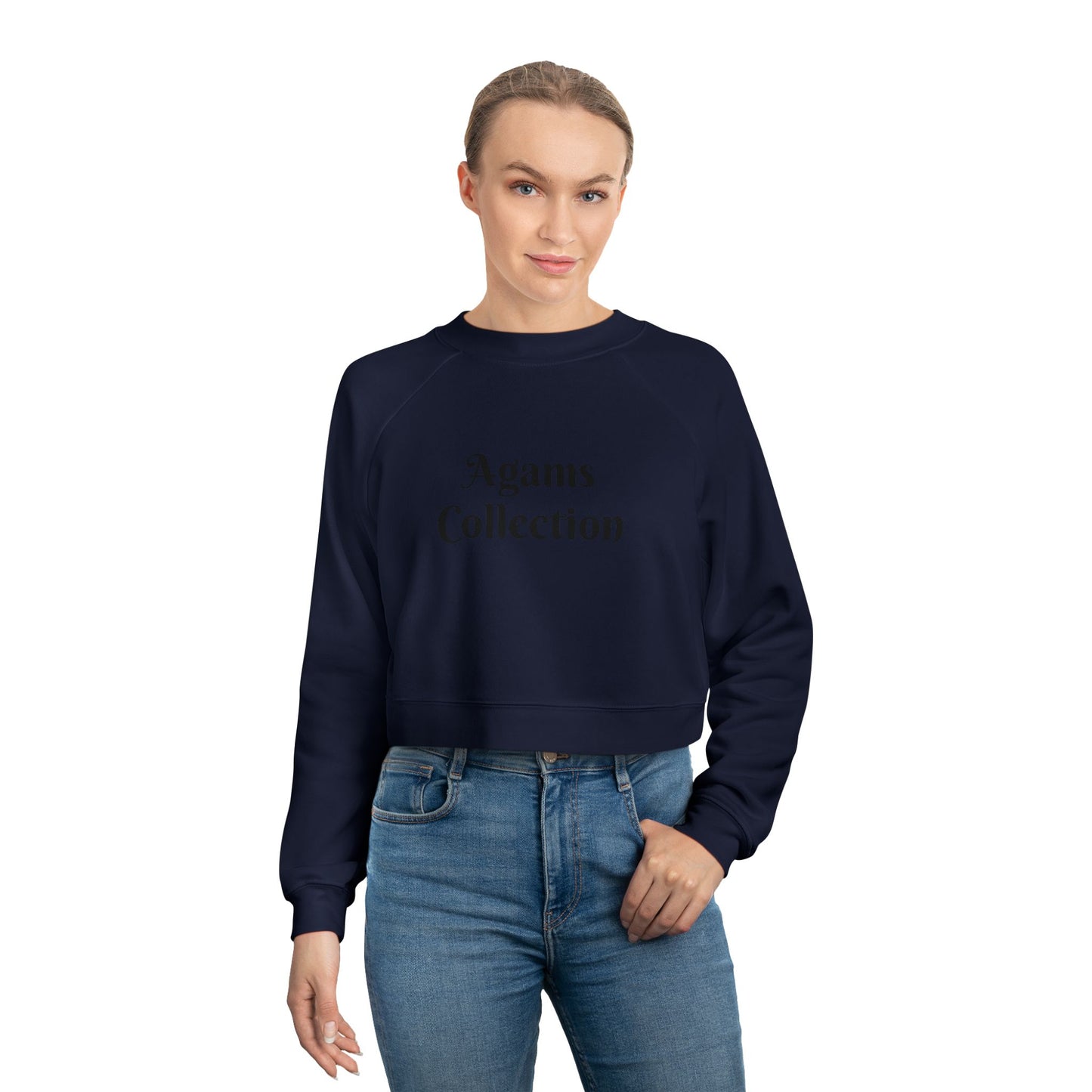 Trendy Women's Cropped Fleece Pullover - Cozy & Stylish for Everyday Wear
