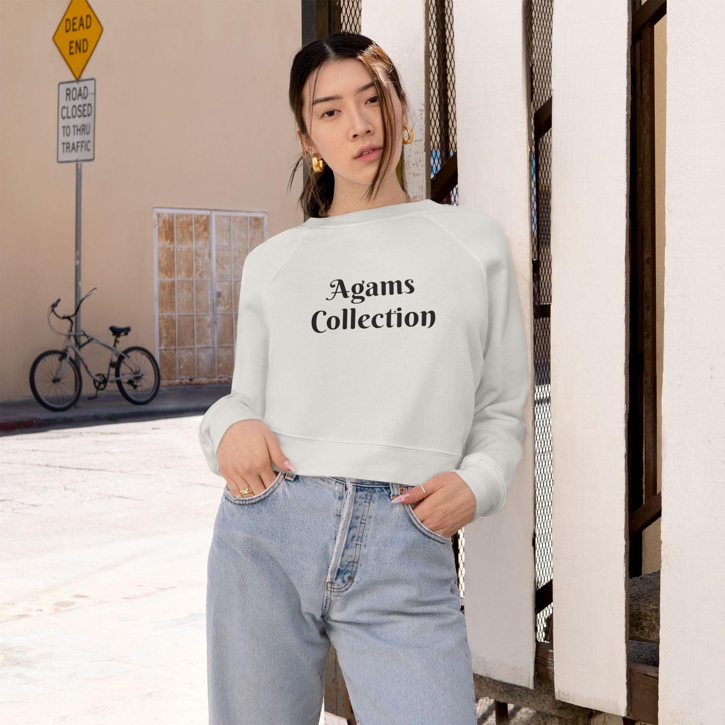 Trendy Women's Cropped Fleece Pullover - Cozy & Stylish for Everyday Wear