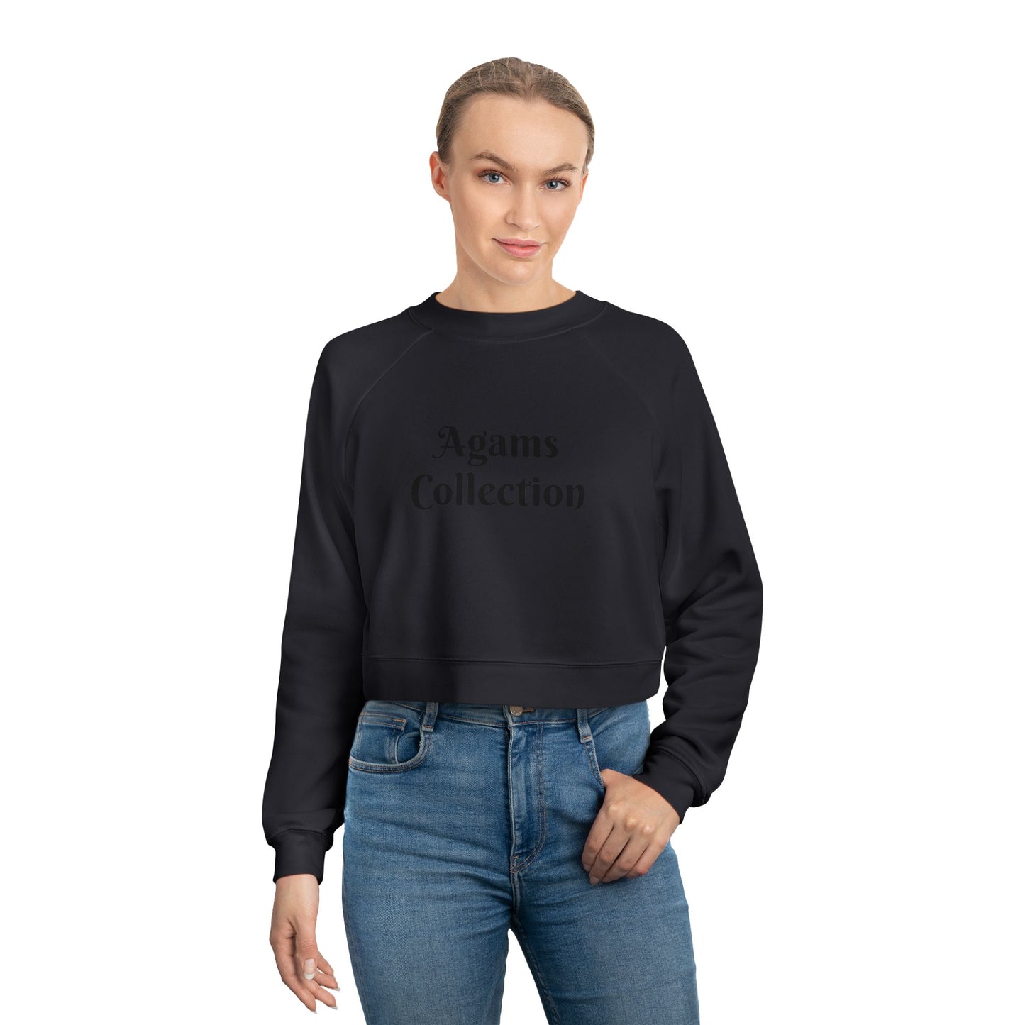 Trendy Women's Cropped Fleece Pullover - Cozy & Stylish for Everyday Wear