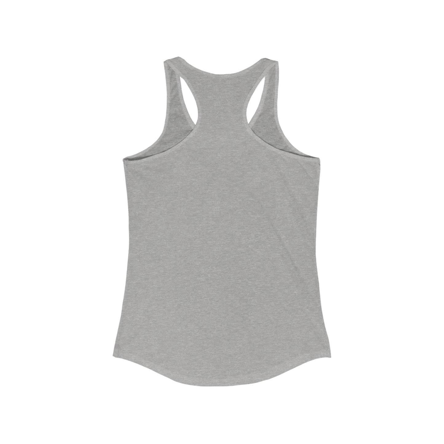 Women's Ideal Racerback Tank - Mountain & Moon Design for Outdoor Lovers