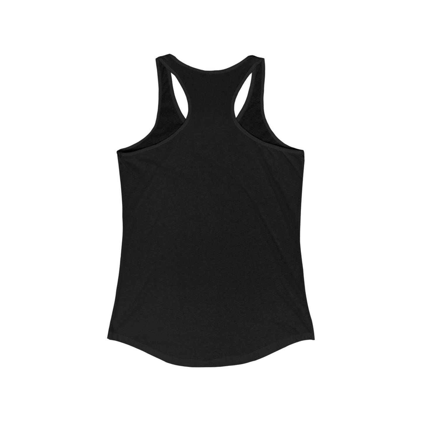 Women's Ideal Racerback Tank - Mountain & Moon Design for Outdoor Lovers