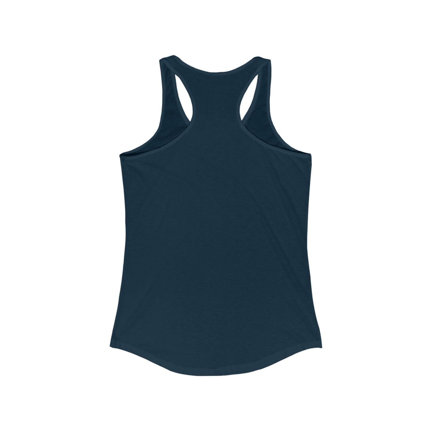 Women's Ideal Racerback Tank - Mountain & Moon Design for Outdoor Lovers