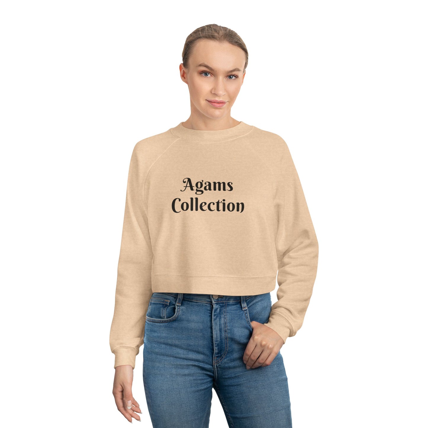 Trendy Women's Cropped Fleece Pullover - Cozy & Stylish for Everyday Wear