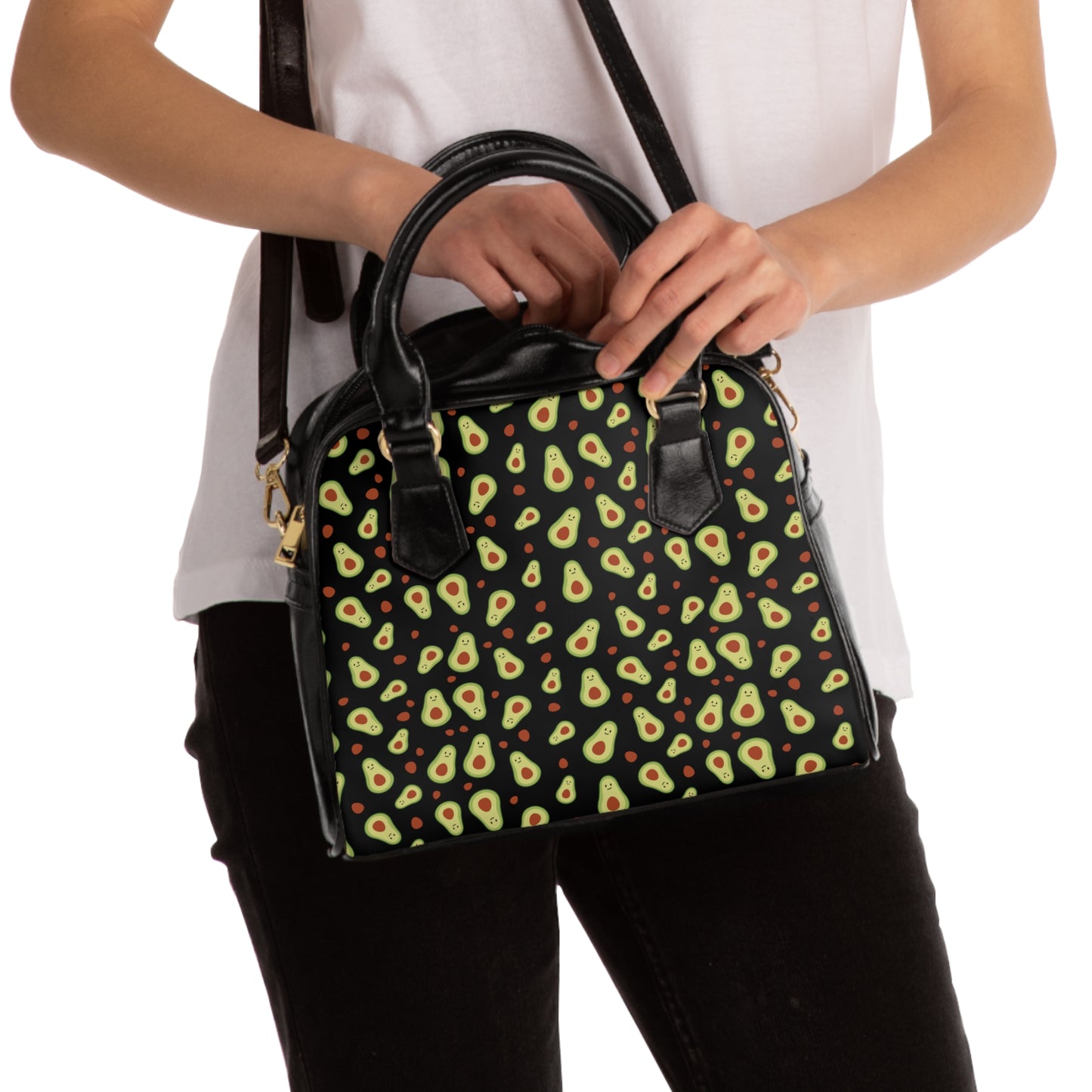 Avocado Shoulder Handbag