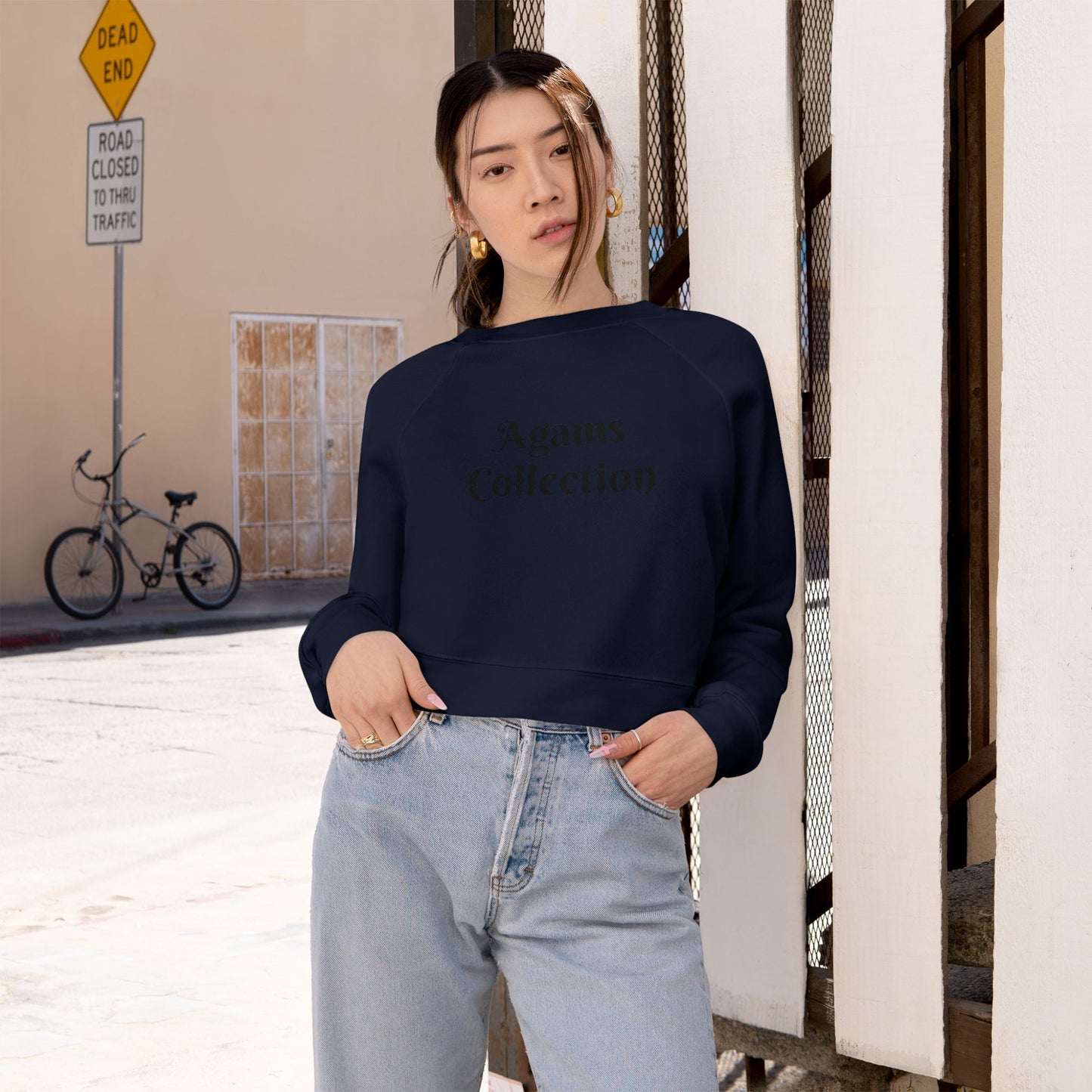 Trendy Women's Cropped Fleece Pullover - Cozy & Stylish for Everyday Wear