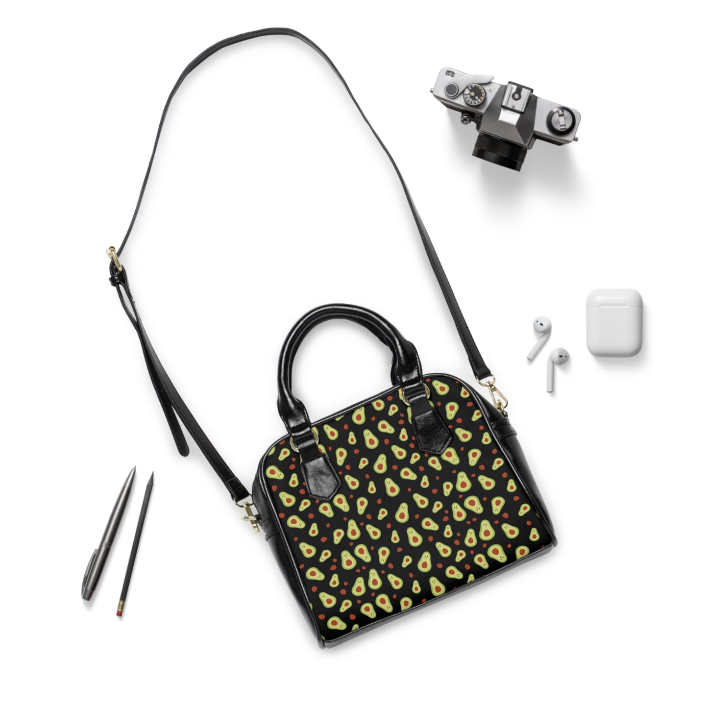 Avocado Shoulder Handbag