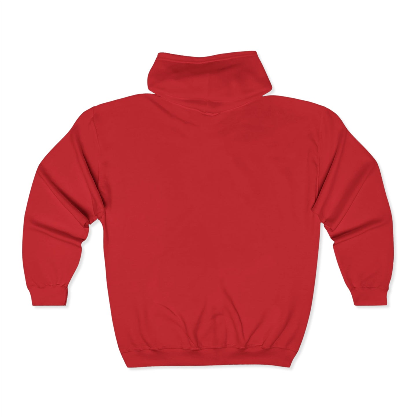 Unisex Heavy Blend™ Floral Zip Hoodie - Cozy White Sweatshirt for Everyday Comfort