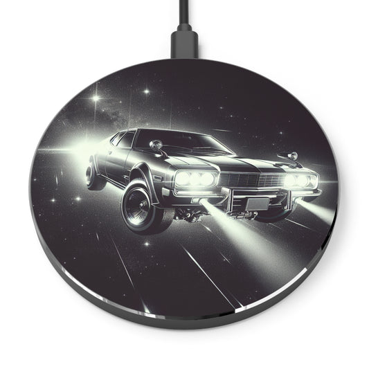 Retro Car Wireless Charger - Fast Charging Pad with Cool Design