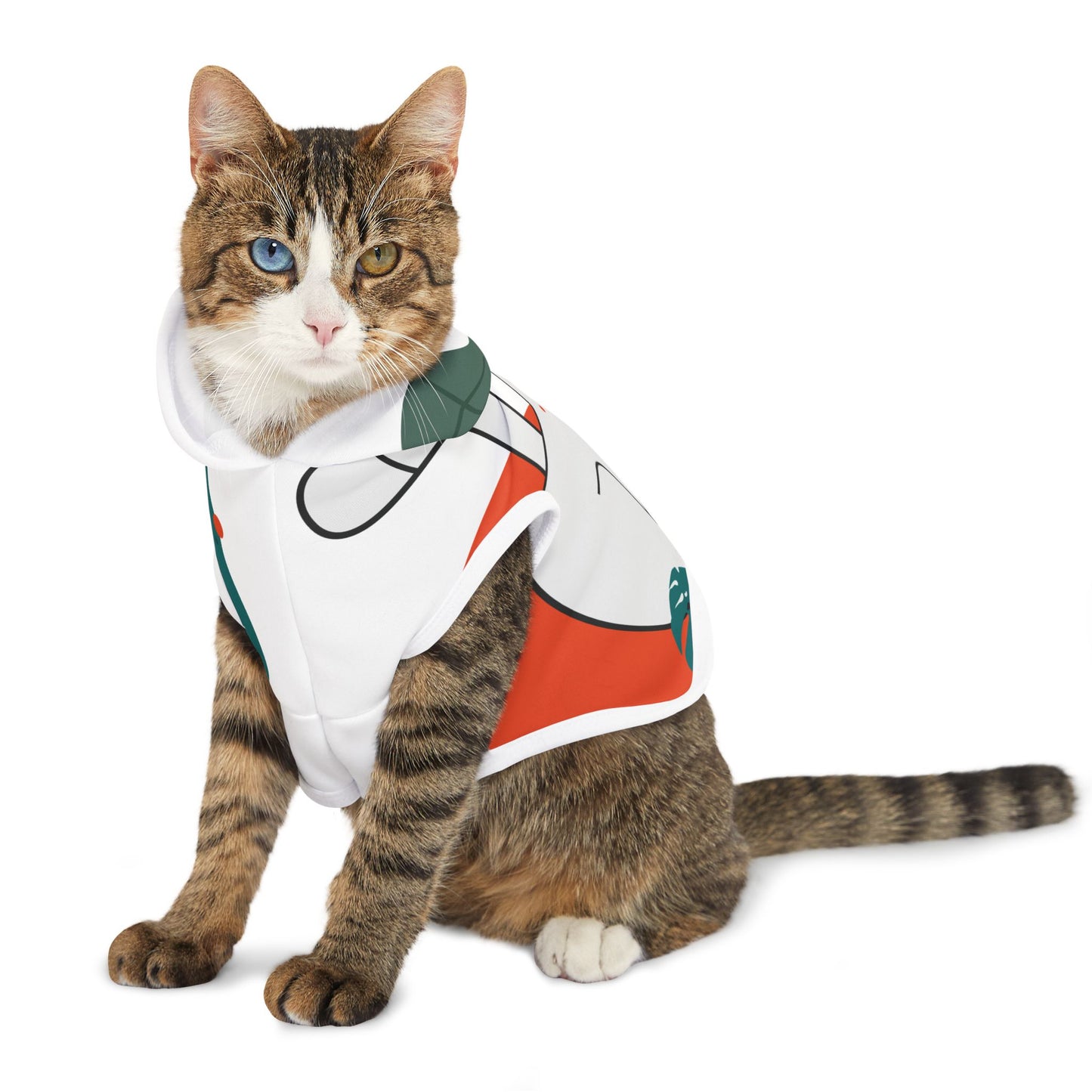 Whimsical Pet Hoodie for Cozy Comfort – Cute Cat Design