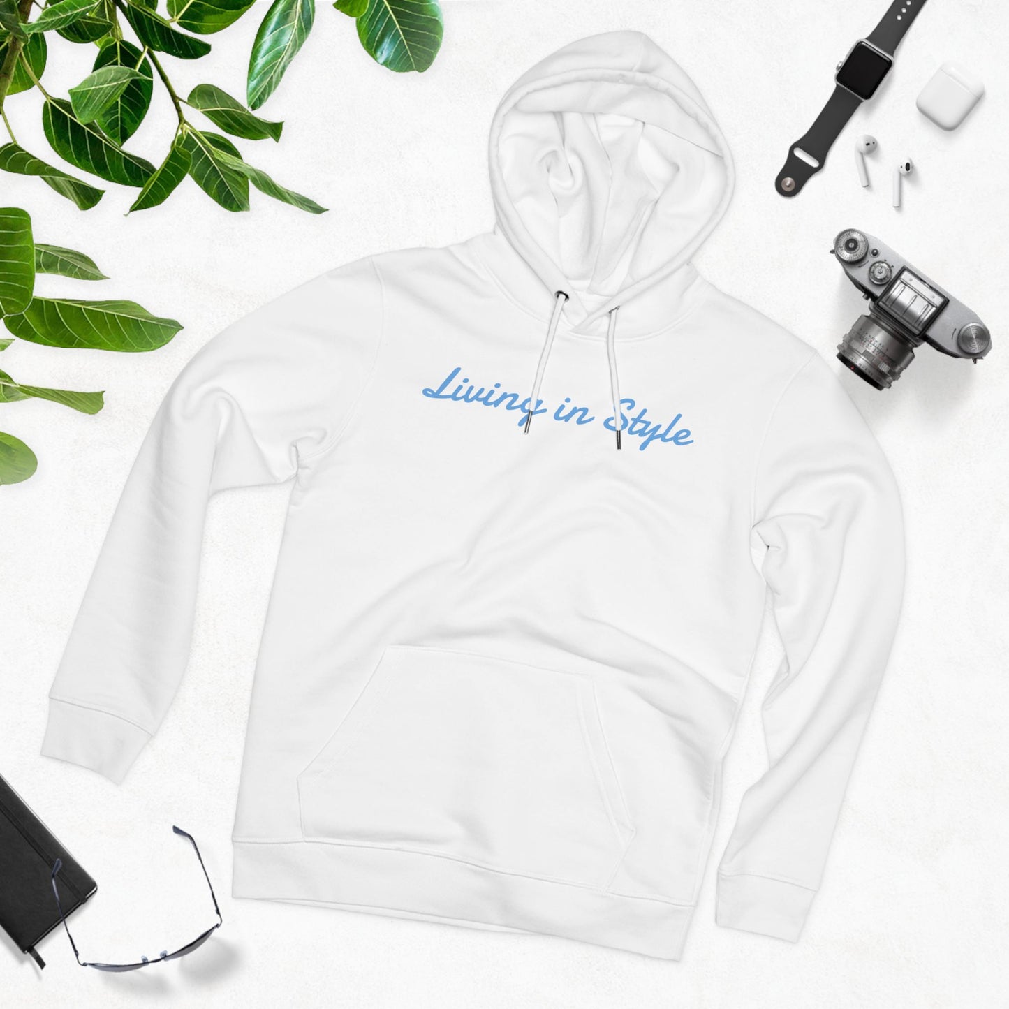 Living in Style Unisex Cruiser Hoodie - Perfect for Car Enthusiasts