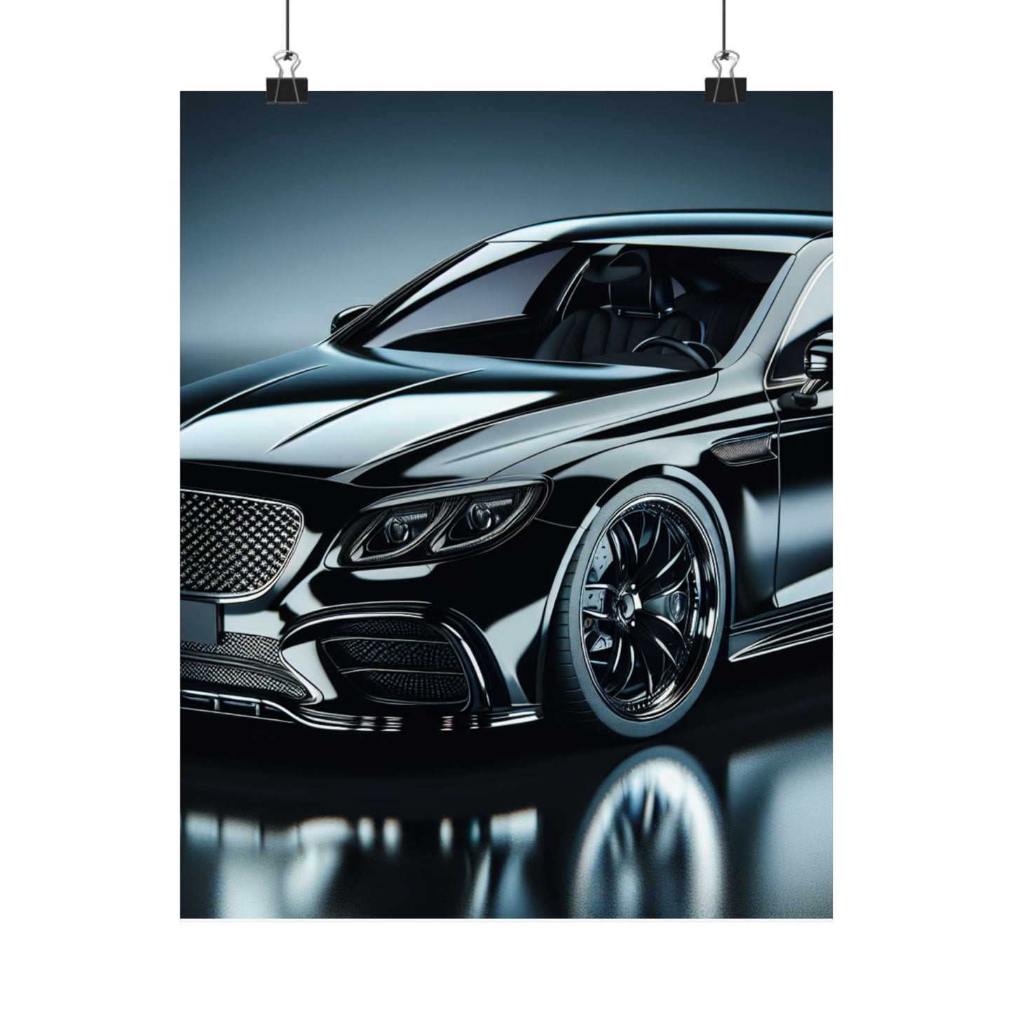 Luxury Car Satin Poster | 210gsm High-Quality Wall Art