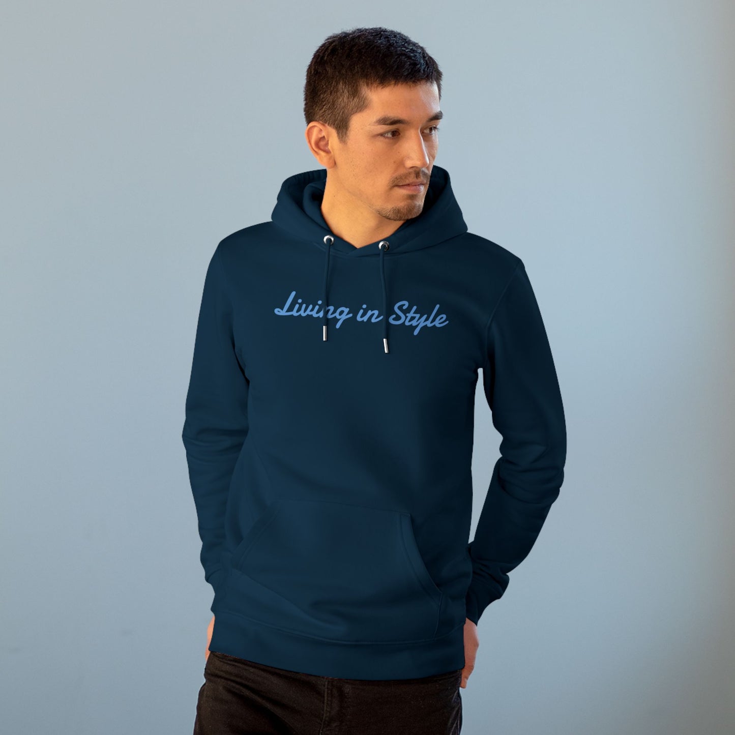 Living in Style Unisex Cruiser Hoodie - Perfect for Car Enthusiasts