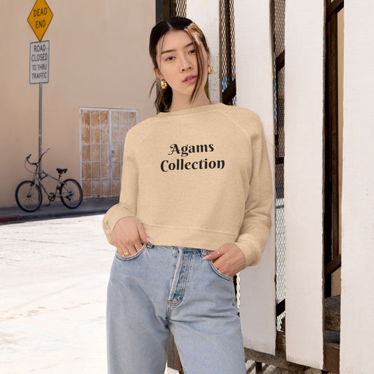 Trendy Women's Cropped Fleece Pullover - Cozy & Stylish for Everyday Wear