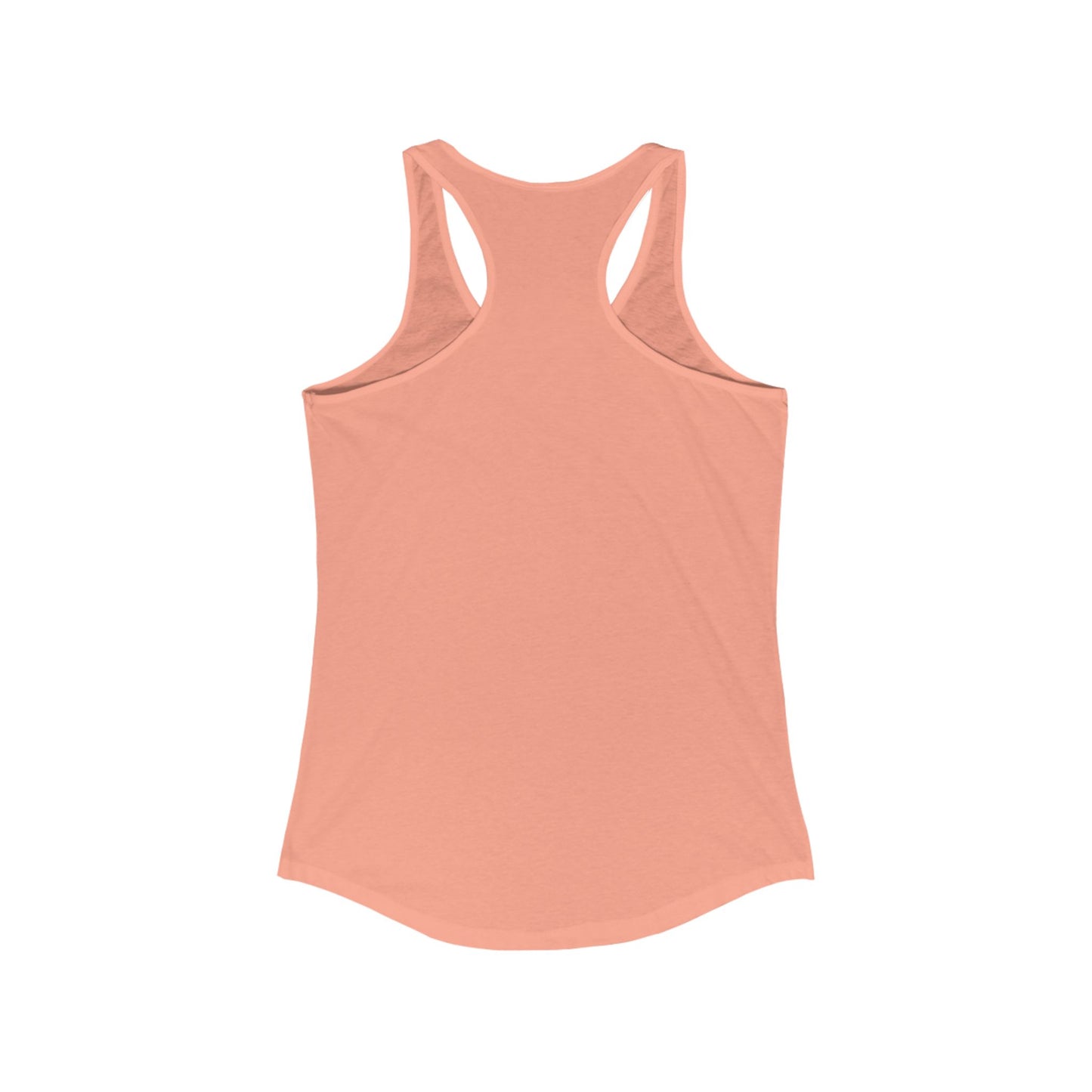 Women's Ideal Racerback Tank - Mountain & Moon Design for Outdoor Lovers