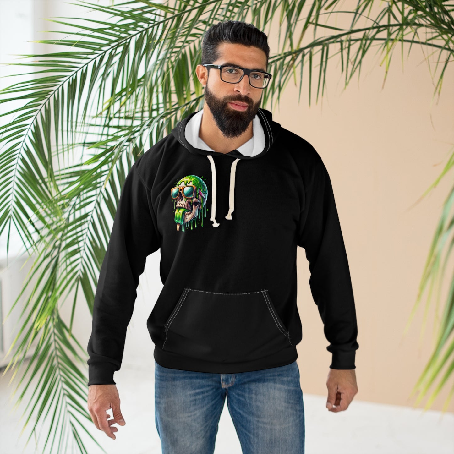 Cool Skull Graphic Unisex Pullover Hoodie - Streetwear Style