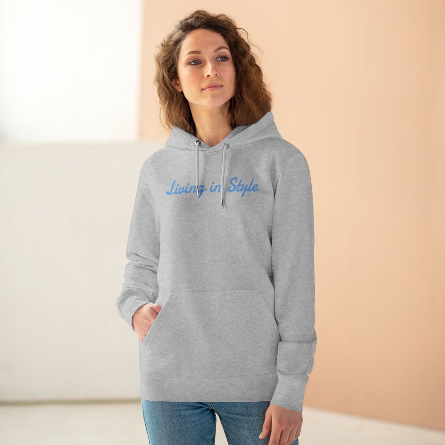 Living in Style Unisex Cruiser Hoodie - Perfect for Car Enthusiasts