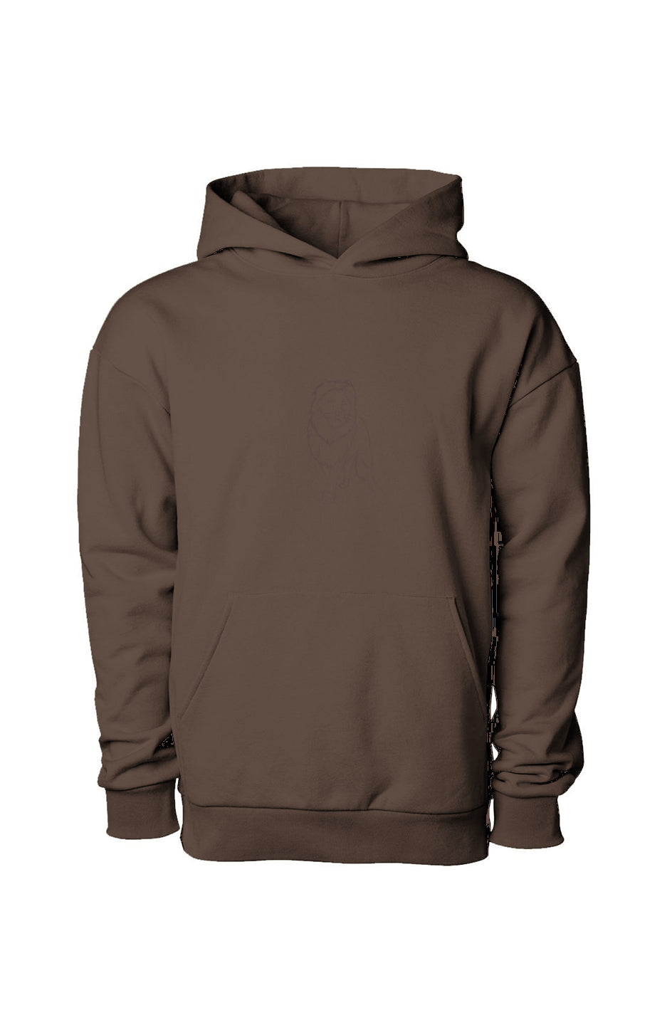 Mainstreet Hooded Sweatshirt - lion embroidery