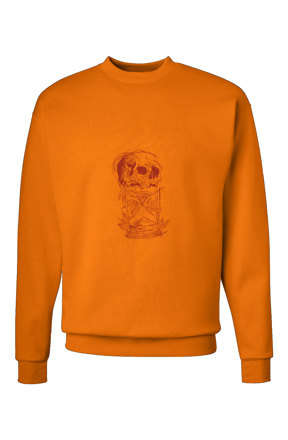 Ecosmart&amp;#174; Crewneck Sweatshirt - “Skull Time”