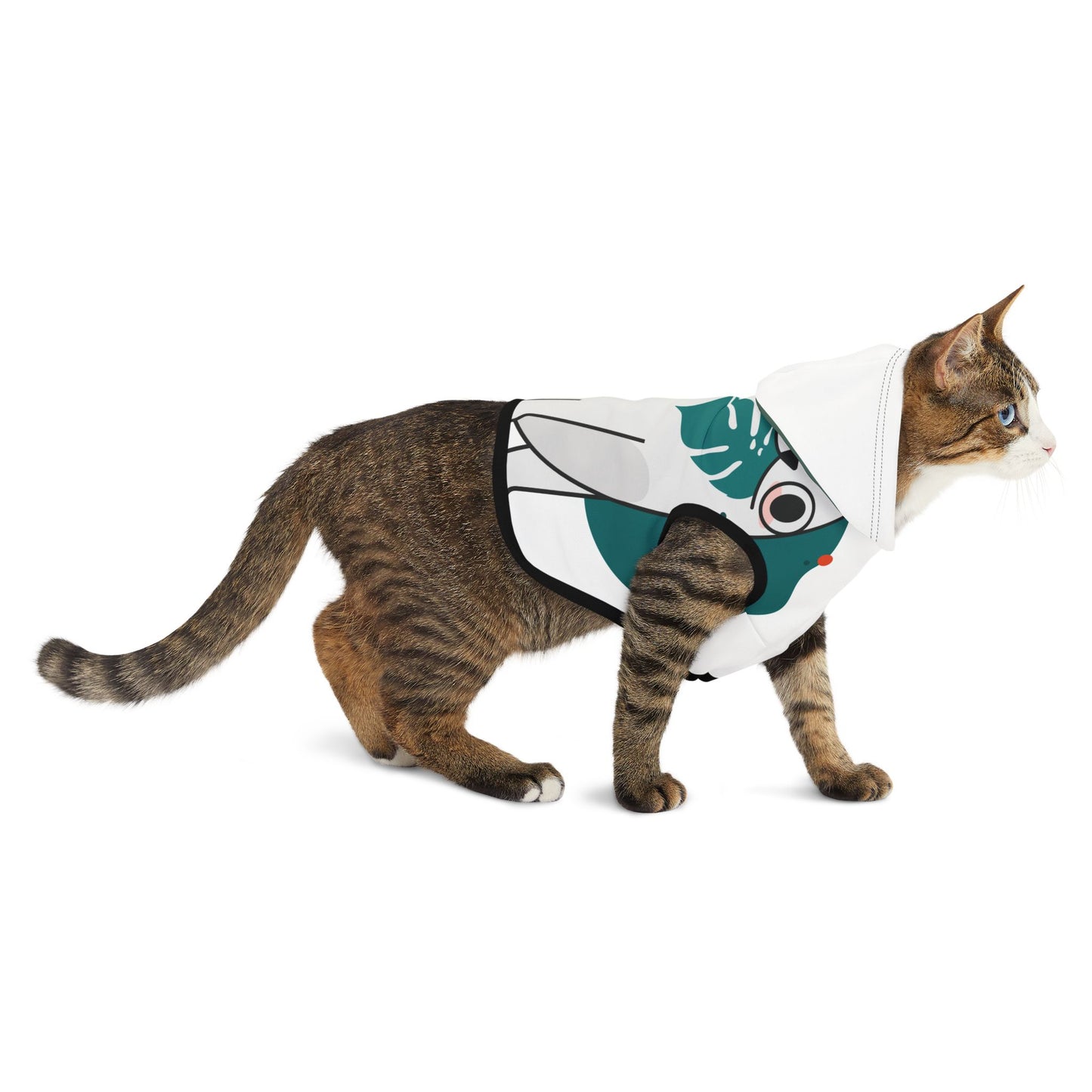 Whimsical Pet Hoodie for Cozy Comfort – Cute Cat Design